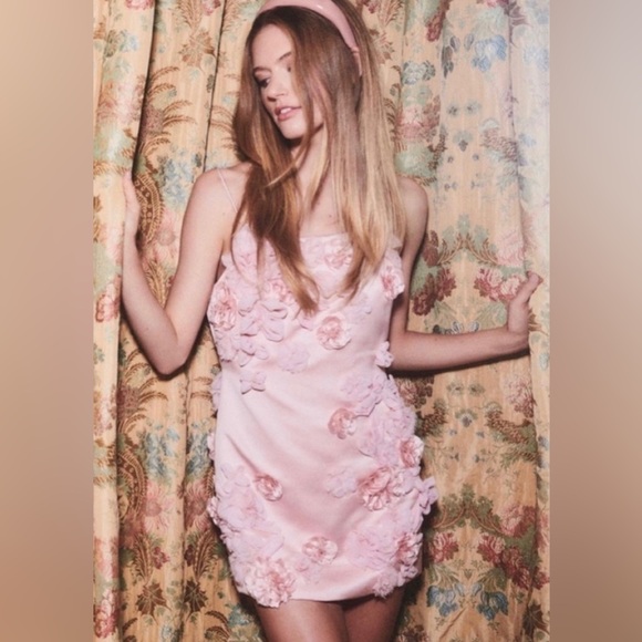 LoveShackFancy Mensa in Rose CHAMPAGNE Sz Petite - Picture 1 of 7